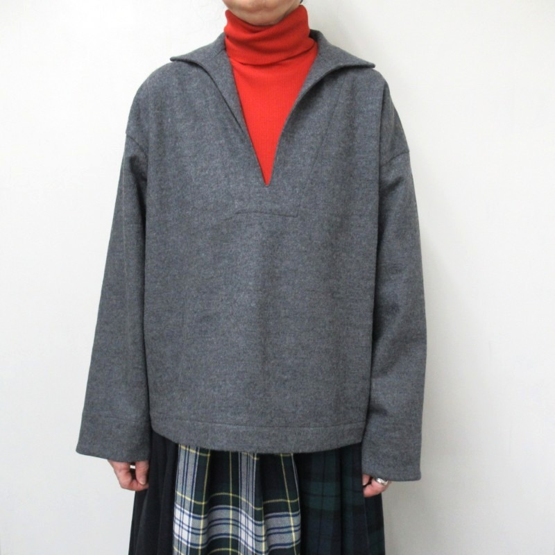 Vent d'oest  圧縮ウールプルオーバー  /CH18 【日本製】